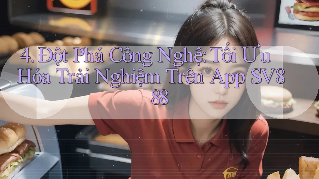 4. Đột Phá Công Nghệ: Tối Ưu Hóa Trải Nghiệm Trên App SV888