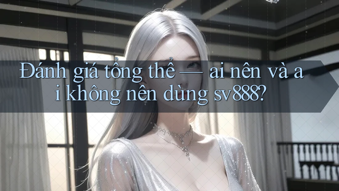 Đánh giá tổng thể — ai nên và ai không nên dùng sv888?