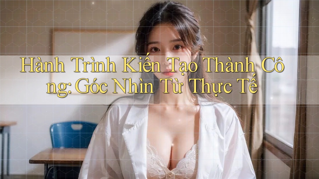 Hành Trình Kiến Tạo Thành Công: Góc Nhìn Từ Thực Tế Hành Trình Kiến Tạo Thành Công: Góc Nhìn Từ Thực Tế