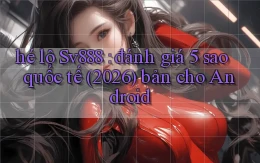 hé lộ Sv888 đánh giá 5 sao quốc tế (2026) bản cho Android