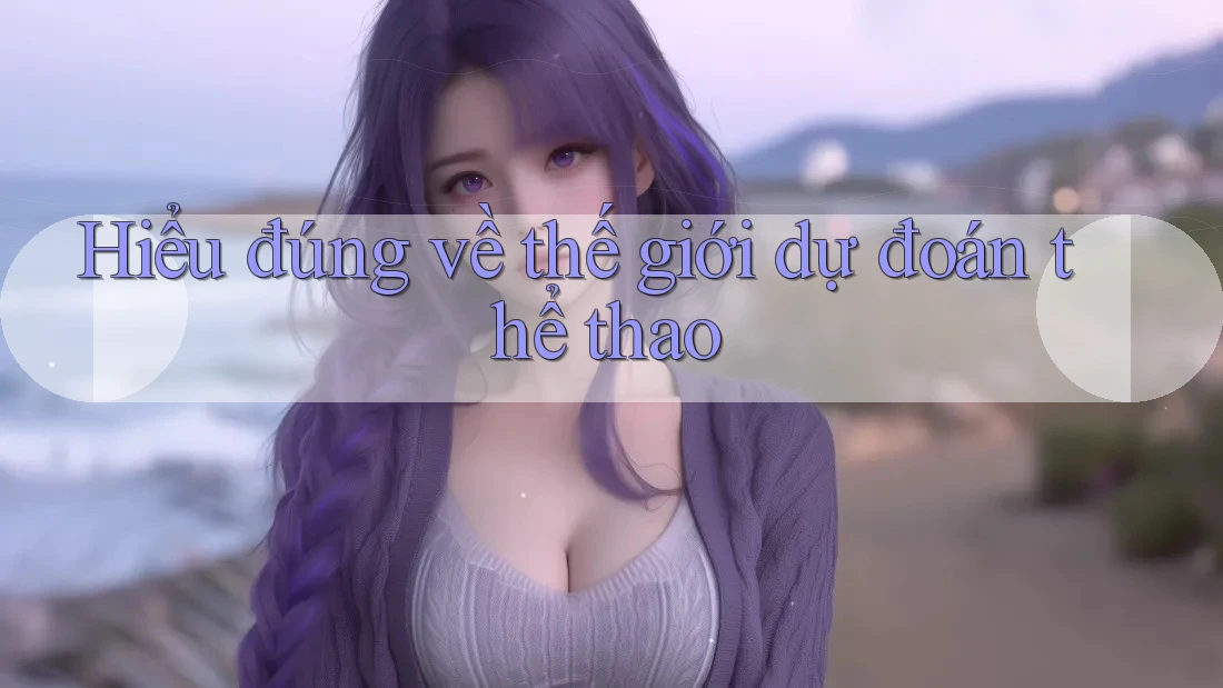 Hiểu đúng về thế giới dự đoán thể thao Hiểu đúng về thế giới dự đoán thể thao