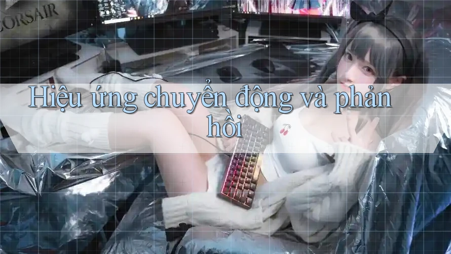Hiệu ứng chuyển động và phản hồi
