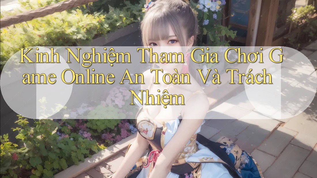 Kinh Nghiệm Tham Gia Chơi Game Online An Toàn Và Trách Nhiệm