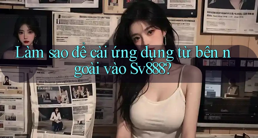 Làm sao để cài ứng dụng từ bên ngoài vào Sv888?