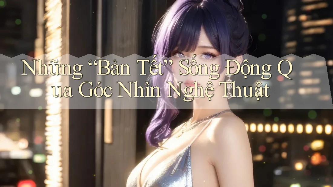 Những “Bản Tết” Sống Động Qua Góc Nhìn Nghệ Thuật