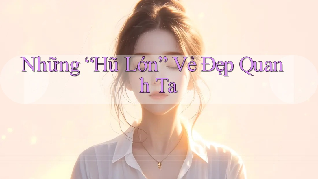 Những “Hũ Lớn” Vẻ Đẹp Quanh Ta Những “Hũ Lớn” Vẻ Đẹp Quanh Ta
