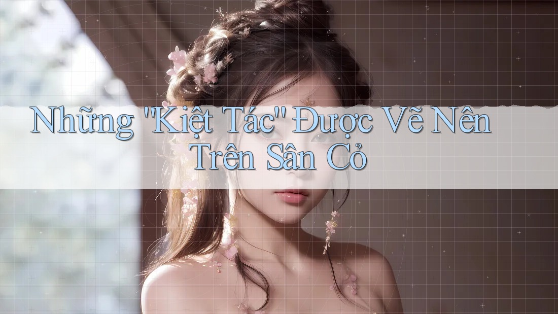 Những “Kiệt Tác” Được Vẽ Nên Trên Sân Cỏ
