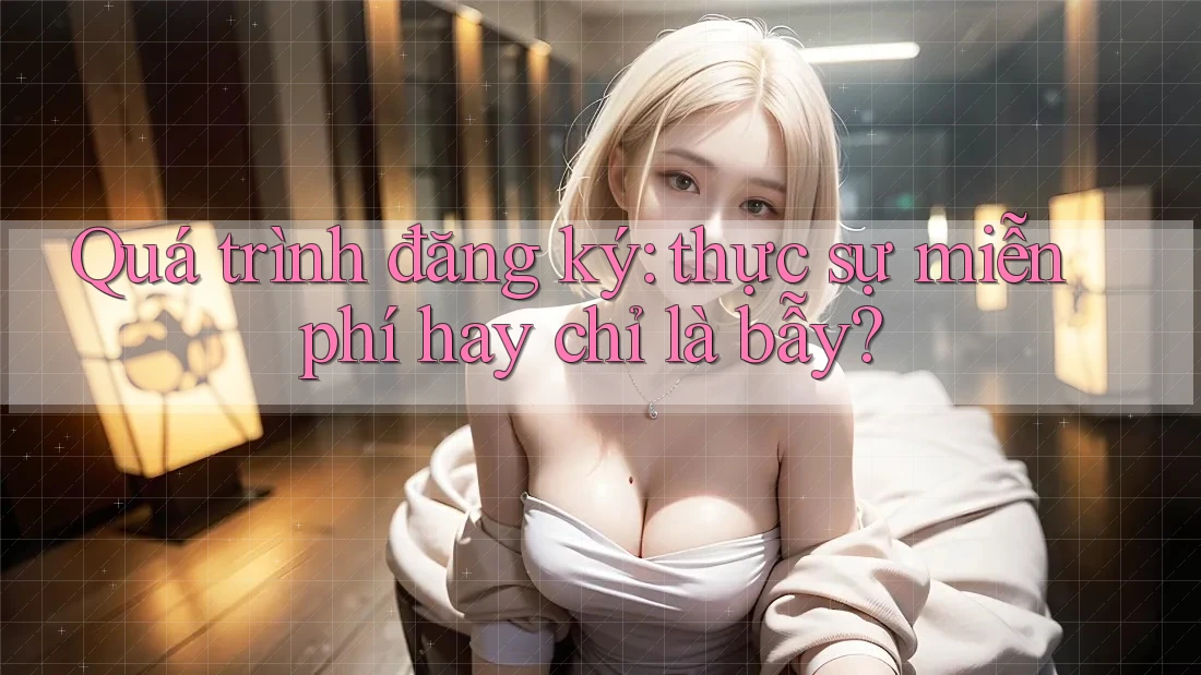 Quá trình đăng ký: thực sự miễn phí hay chỉ là bẫy?
