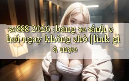 sv888 2026 bảng so sánh chơi ngay không chờ link giả mạo