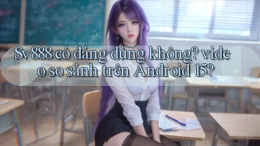 Sv888 có đáng dùng không video so sánh trên Android 15