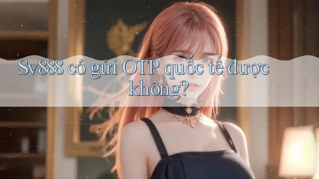 Sv888 có gửi OTP quốc tế được không?