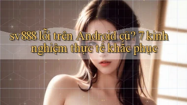 sv888 lỗi trên Android cũ 7 kinh nghiệm thực tế khắc phục
