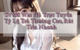 sv888  win hũ trực tuyến tỷ lệ trả thưởng cao, rút tiền nhanh