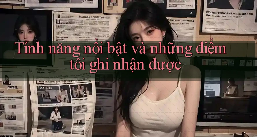 Tính năng nổi bật và những điểm tôi ghi nhận được