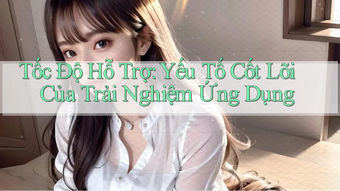 Tốc Độ Hỗ Trợ: Yếu Tố Cốt Lõi Của Trải Nghiệm Ứng Dụng