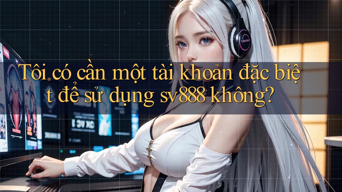 Tôi có cần một tài khoản đặc biệt để sử dụng sv888 không? Tôi có cần một tài khoản đặc biệt để sử dụng sv888 không?