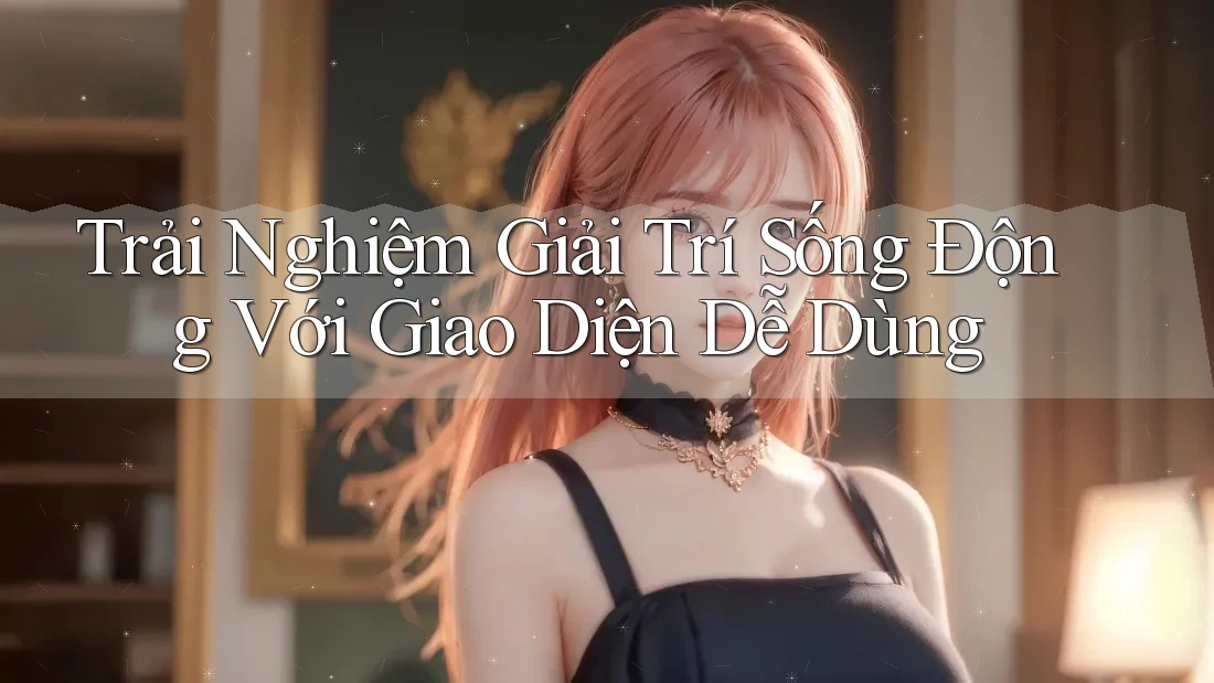 Trải Nghiệm Giải Trí Sống Động Với Giao Diện Dễ Dùng
